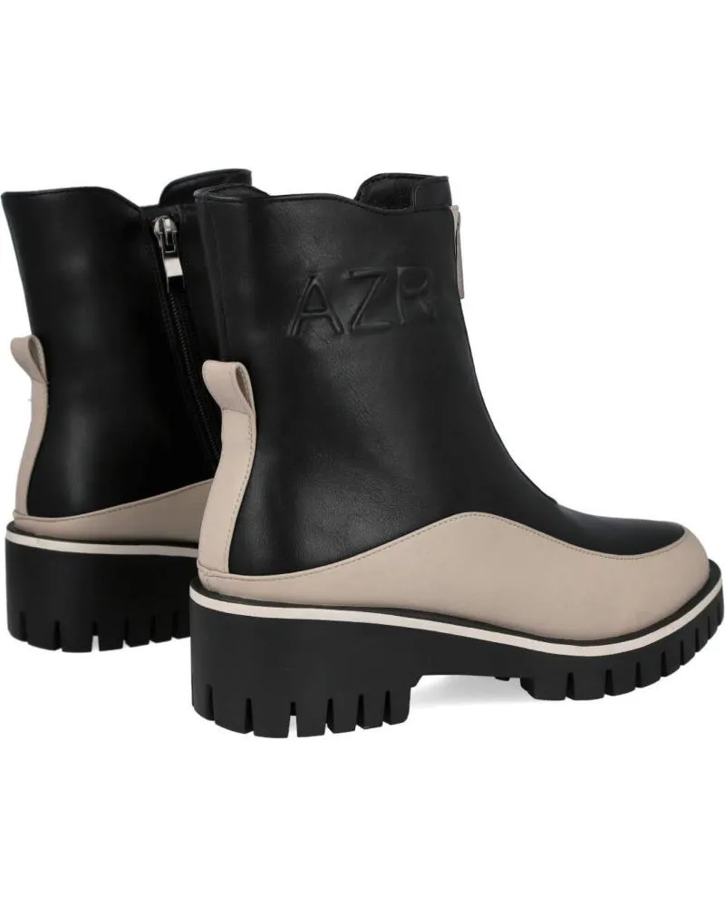 Botas AZAREY  de Mujer 462H984 BOTIN SPORT BAJO BICOLOR  NEGRO